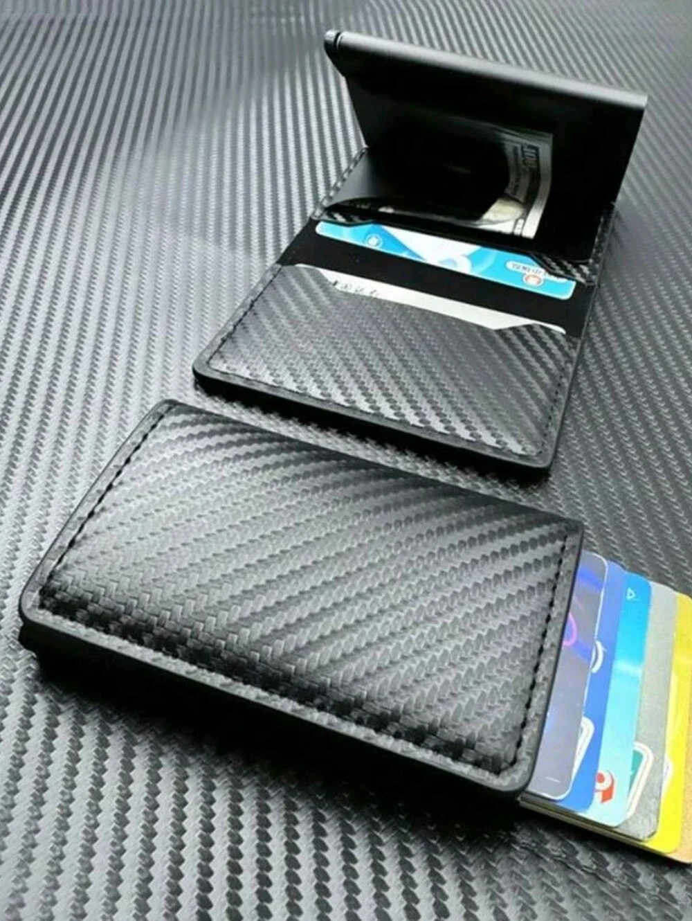 Modern, Sleek Black Wallet